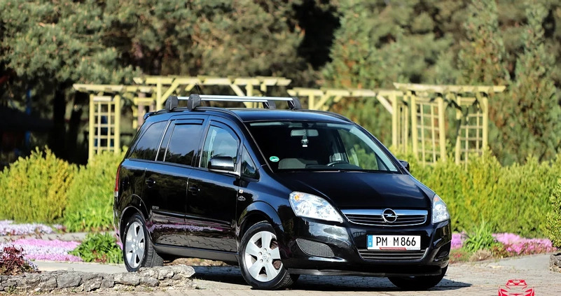 Opel Zafira cena 23999 przebieg: 186000, rok produkcji 2012 z Pińczów małe 704
